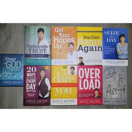 Joyce meyer book lot new - meyer, 9