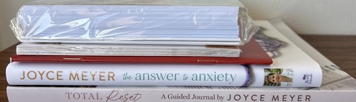 Lot joyce meyer books cards - joyce,
